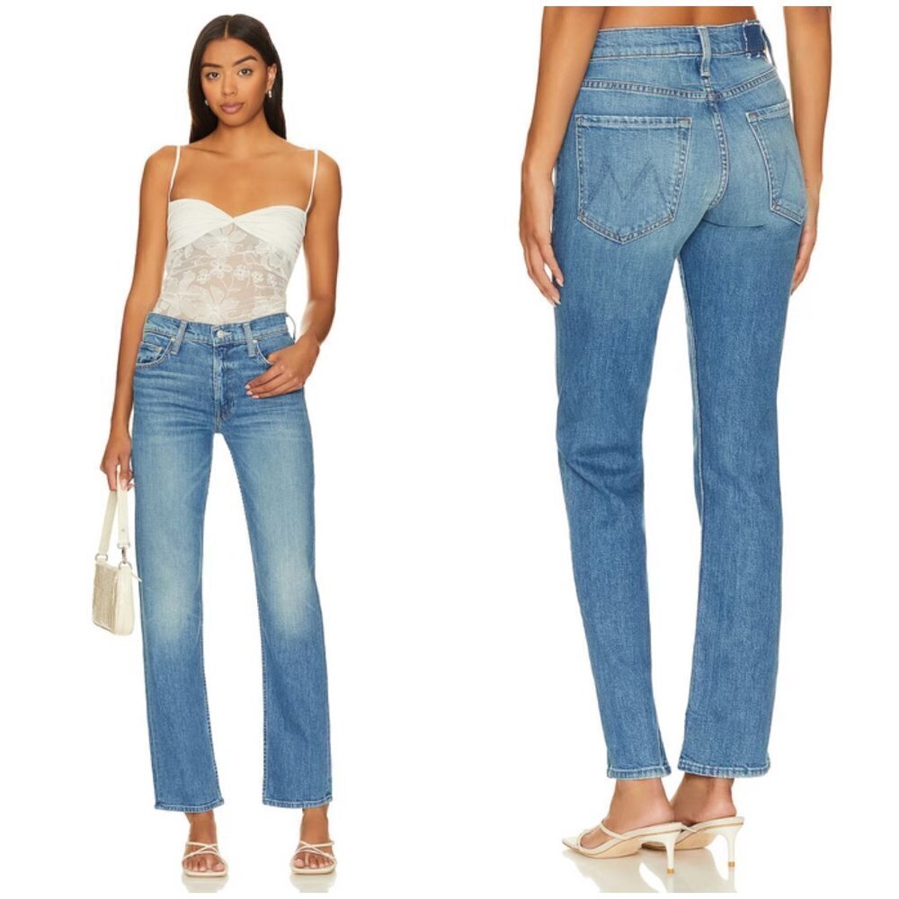 💕MOTHER SUPERIOR💕 The Smarty Pants Skimp Jeans ~ Flash Back 29 NWOT - Picture 7 of 16